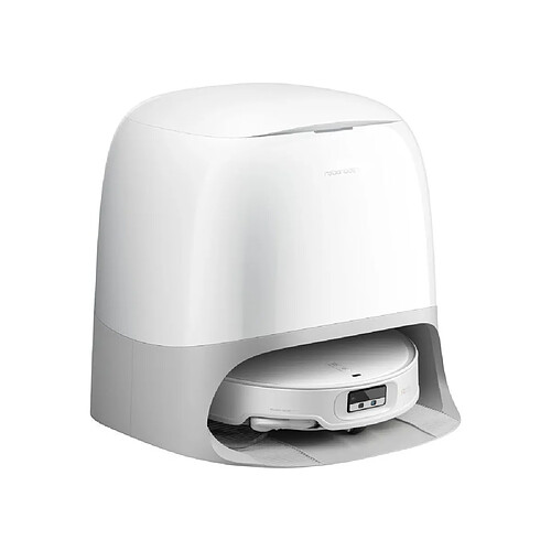 Roborock Qrevo CurvX Robot aspirateur et lave-sol 22 000 Pa, LiDAR rétractable, blanc, REF.5173751