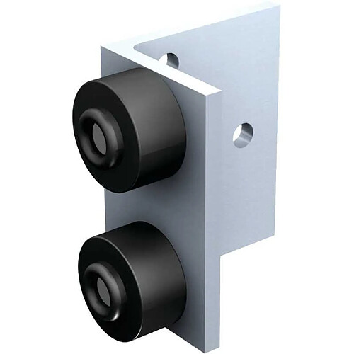 Mantion 2094 Butée double pour rail coulissant 62×55 mm (1 pièce)