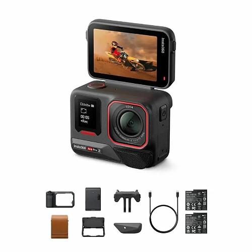 INSTA360 Caméra Ace Pro 2 - Pack Instantané Garantie 2 ans