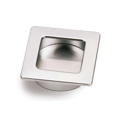 Estamp 3560800 Poignée encastrée 50x50 mm chromé mate Stylus