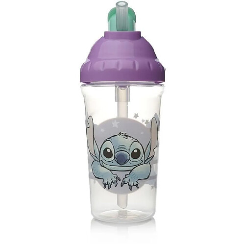Gobelet avec Paille - THERMOBABY - 295 ml - Étanche - Lilo & Stitch