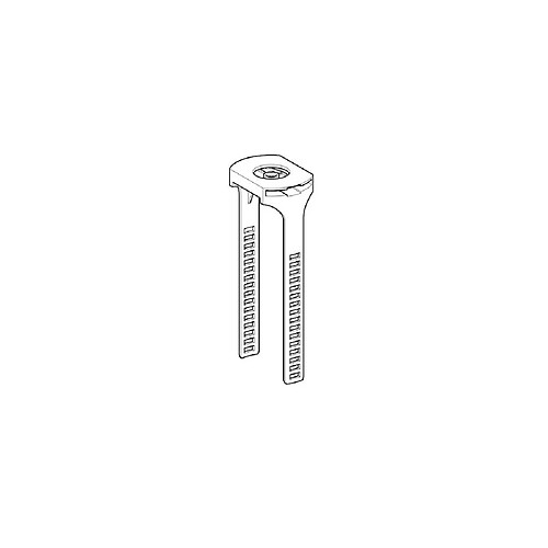 Geberit Support de fixation pour mécanisme de chasse 240.159.00.1 - Type 220 - en U - Blanc