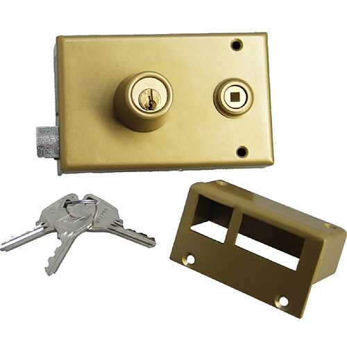 Jpm VEGA 120400-01-2A Serrure monopoint en applique horizontale cylindre 45 mm gauche