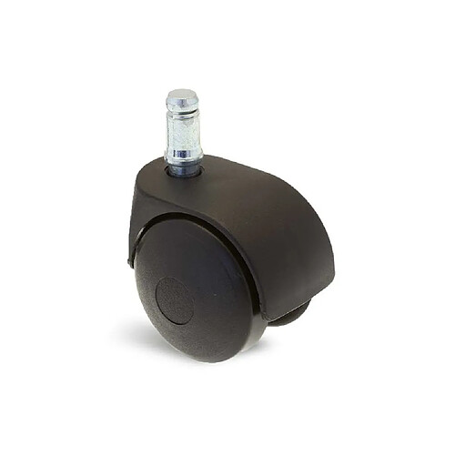 Guitel Roulette double 50 mm tige lisse zinguée 867360