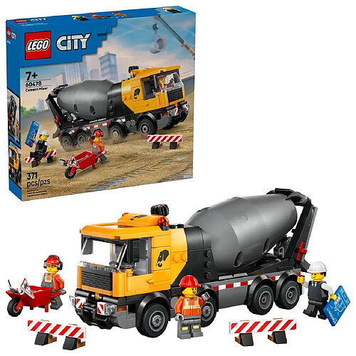 LEGO CITY 60478 Bétonnière