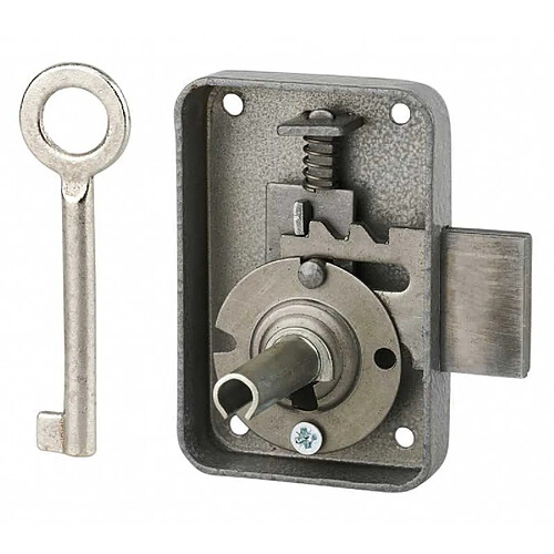 Thirard Serrure applique meuble 50 mm axe 25 mm gauche 1 clé réf.00008351
