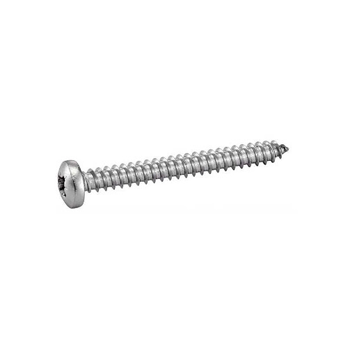 Acton 624053.5X16 Vis tôle 3,5x16 mm Inox A2 Pozidriv Tête cylindrique large Forme C
