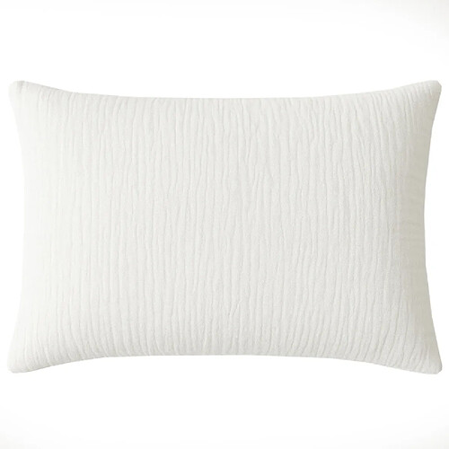 Bâton Rouge Taie d'oreiller 100% gaze de coton lavé, Pur