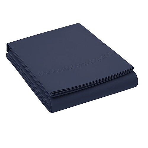 Bâton Rouge Drap plat 100% satin de coton 105 fils