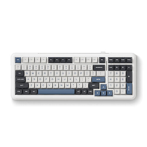 MCHOSE K99 (Navy Blue) - Clavier Gaming Sans Fil 98% RGB ENG ANSI