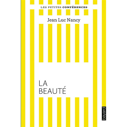 La beauté : petite conférence · Occasion