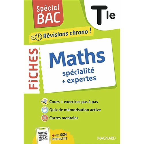 Maths terminale : révisions chrono ! : spécialité + expertes