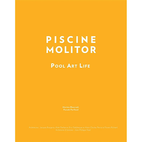 Piscine Molitor : pool art life · Occasion
