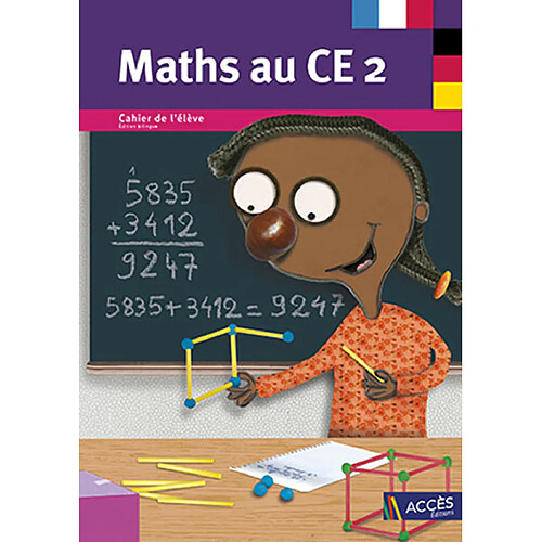 Maths au CE2 : cahier de l'élève bilingue