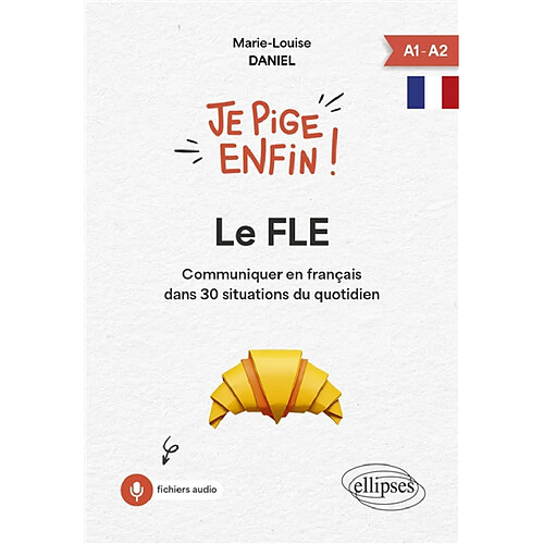 Le FLE : communiquer en français dans 30 situations du quotidien : A1-A2