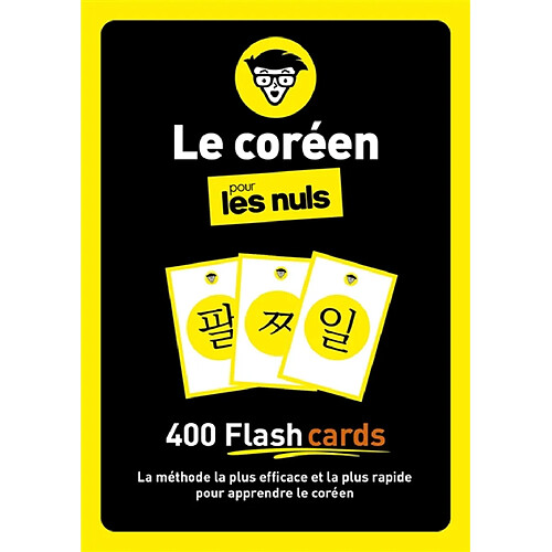 Le coréen pour les nuls : 400 flashcards : la méthode la plus efficace et la plus rapide pour apprendre le coréen