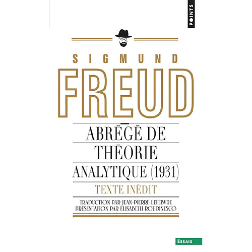 Abrégé de théorie analytique : un chapitre inédit du Portrait psychologique du président Thomas Woodrow Wilson : 1931 · Occasion