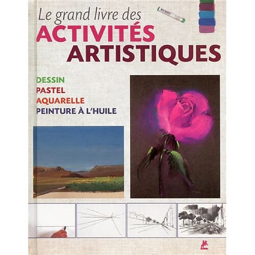 Le grand livre des activités artistiques : dessin, pastel, aquarelle, peinture à l'huile · Occasion
