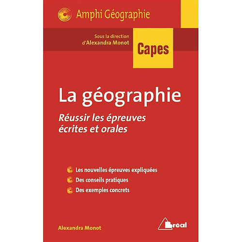 Réussir les épreuves de géographie : écrits et oraux : Capes · Occasion