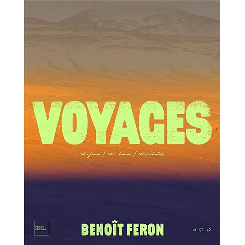 Voyages : 165 jours-165 lieux-1650 photos · Occasion