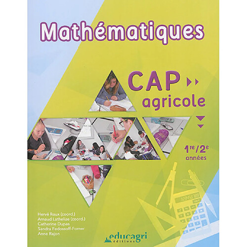 Mathématiques : CAP agricole, 1re-2e années · Occasion