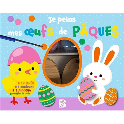 Je peins mes oeufs de Pâques