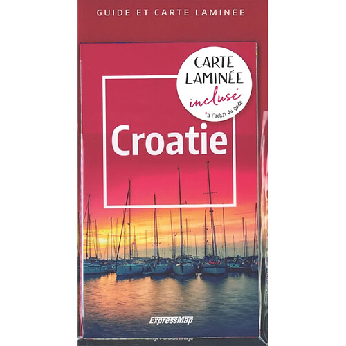 Croatie : guide et carte laminée