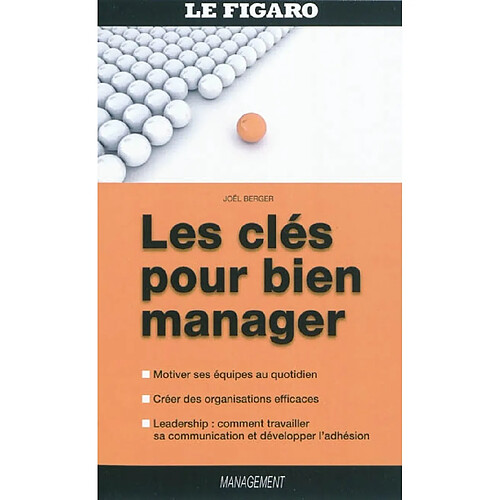 Les clés pour bien manager · Occasion