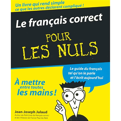 Le français correct · Occasion