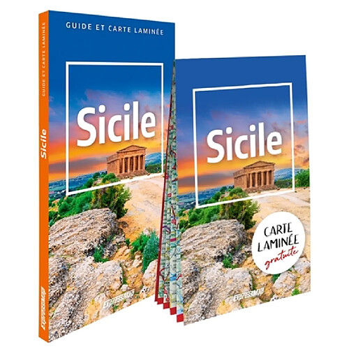 Sicile : guide et carte laminée