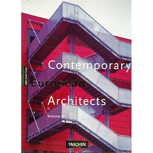 Architectes contemporains européens. Vol. 4 · Occasion