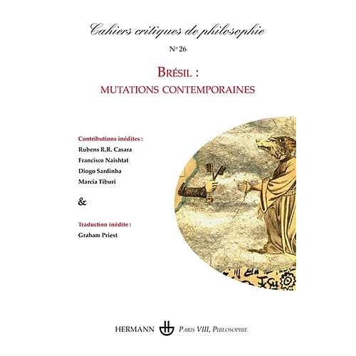 Cahiers critiques de philosophie, n° 26. Brésil : mutations contemporaines · Occasion
