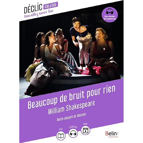 Beaucoup de bruit pour rien : texte adapté et dossier
