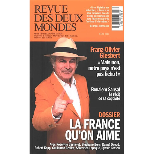 Revue des deux mondes. La France qu'on aime