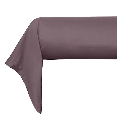 BLANC AVENUE Taie de traversin satin de coton sureau