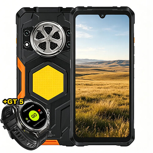 Cubot KingKong Power 5 – Smartphone robuste 6,88", Batterie 15 300mAh, 6Go+128Go,+GT5