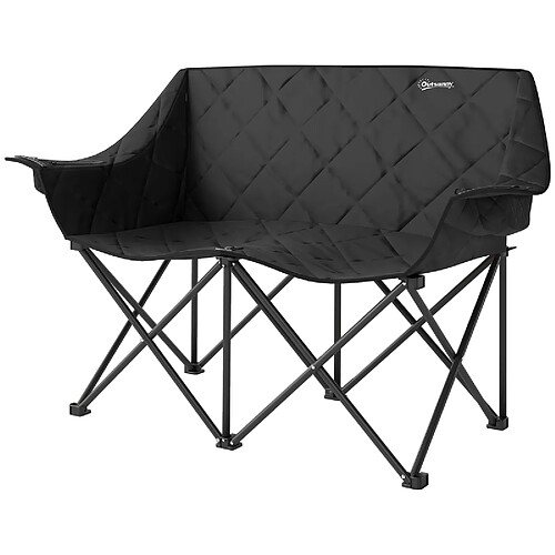 ByteLike Canapé de camping pliable pour 2 personnes