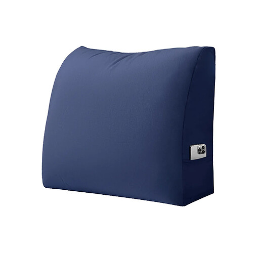 Coussin compensé ergonomique VERCART 60 x 50 x 13 cm bleu foncé
