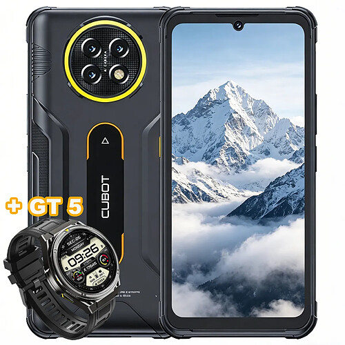 Cubot KINGKONG ACE 5 – Smartphone robuste 10?200?mAh, charge rapide 33?W, Android?16,+GT5