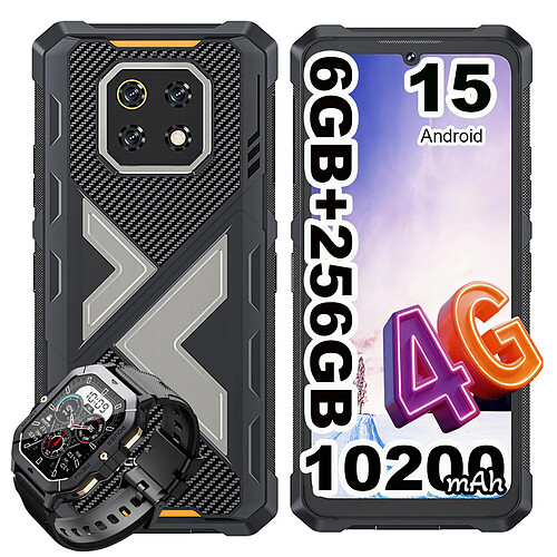 CUBOT KINGKONG ES 3 4G 6+256Go Extensible 1To Android 15 NFC Caméra 48MP Écran 120Hz,+C28
