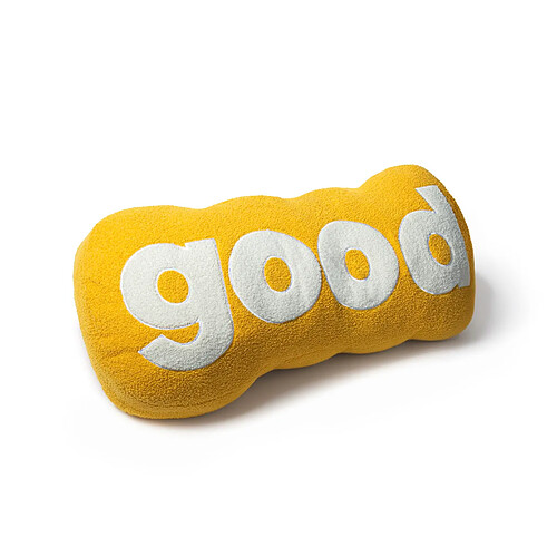 Coussin de dossier VERCART velours jaune 95 x 24 x 45 cm