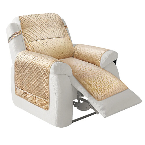 Coussin lombaire VERCART, 198x224 cm, polyester, marron clair