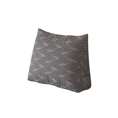 Coussin de lecture VERCART coin 60 x 50 x 21 cm noir