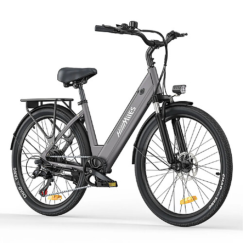 Vélo électrique adulte HillMiles MileCity 1, moteur 250W, batterie 36V 13Ah, pneus fat 26“
