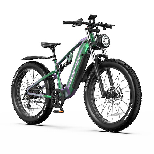 Vélo électrique DUOTTS E26 | Moteur 750W | Batterie 48V 20Ah | Pneus larges 26×4 pouces
