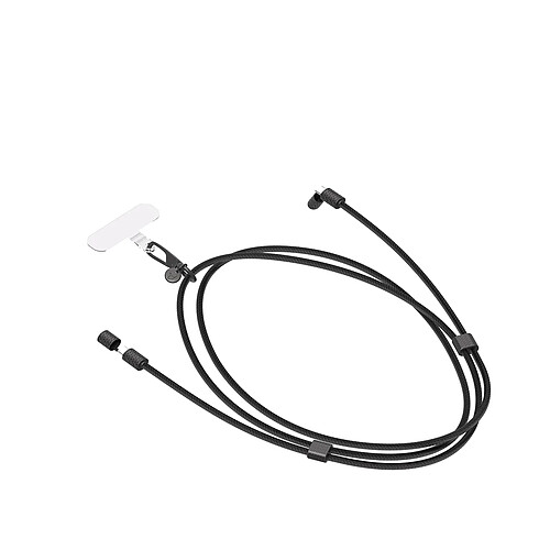 Force Power Câble Bandoulière USB-C 3A PD Noir
