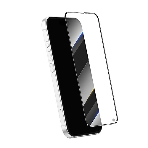Force Glass Verre 2.5D pour iPhone 16 Plus Transparent