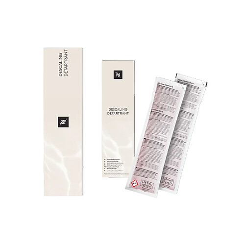 Kit de détartrage pour machines à café Nespresso, 2 x 100 ml