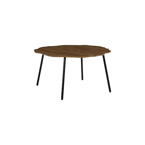 The Home Deco Factory Table Basse Design Forest 77cm Marron