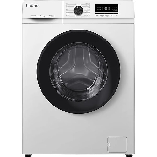 Lave-linge Linarie LKWM1220AW Blanc 12kg 1200 tours moteur induction 14 programmes
